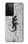 S2446 Gecko bois imprimé graphique Etui Coque Housse pour Samsung Galaxy S21 Ultra 5G