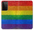 S2683 Arc en ciel Fierté LGBT Drapeau Etui Coque Housse pour Samsung Galaxy S21 Ultra 5G