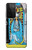 S2837 La Papesse carte de tarot Millésime Etui Coque Housse pour Samsung Galaxy S21 Ultra 5G