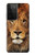 S2870 Lion Roi des Bêtes Etui Coque Housse pour Samsung Galaxy S21 Ultra 5G
