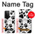 S2904 Chien d'impression de patte Etui Coque Housse pour Samsung Galaxy S21 Ultra 5G