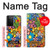 S3281 Motif coloré Hippie Fleurs Etui Coque Housse pour Samsung Galaxy S21 Ultra 5G