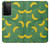 S3286 Motif banane Etui Coque Housse pour Samsung Galaxy S21 Ultra 5G