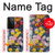 S3342 Claude Monet Chrysanthèmes Etui Coque Housse pour Samsung Galaxy S21 Ultra 5G