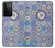 S3537 Motif marocain Mosaïque Etui Coque Housse pour Samsung Galaxy S21 Ultra 5G