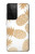 S3718 Ananas sans soudure Etui Coque Housse pour Samsung Galaxy S21 Ultra 5G