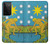 S3744 Carte de tarot l'étoile Etui Coque Housse pour Samsung Galaxy S21 Ultra 5G