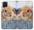 S0242 Lapin mignon Etui Coque Housse pour Samsung Galaxy A12