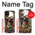 S0753 crâne Wing Etui Coque Housse pour Samsung Galaxy A12