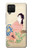 S0889 Japon Kimono Etui Coque Housse pour Samsung Galaxy A12