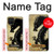 S1482 Peinture Noir dragon Etui Coque Housse pour Samsung Galaxy A12