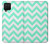 S1723 Monnaie Chevron Zigzag Etui Coque Housse pour Samsung Galaxy A12