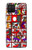 S1923 Hanafuda japonaise Carte de fleur Etui Coque Housse pour Samsung Galaxy A12