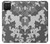 S2186 Gris Camo Camouflage Imprimé graphique Etui Coque Housse pour Samsung Galaxy A12