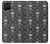 S2371 Crâne Motif monochrome Millésime Etui Coque Housse pour Samsung Galaxy A12