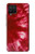S2480 Tie dye rouge Etui Coque Housse pour Samsung Galaxy A12