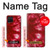 S2480 Tie dye rouge Etui Coque Housse pour Samsung Galaxy A12