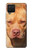 S2903 Chien américain Pitbull Etui Coque Housse pour Samsung Galaxy A12
