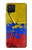 S3306 Colombie Drapeau de football graphique Millésime Etui Coque Housse pour Samsung Galaxy A12