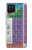 S3383 Tableau périodique Etui Coque Housse pour Samsung Galaxy A12