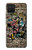 S3394 Graffiti mur Etui Coque Housse pour Samsung Galaxy A12