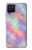 S3706 Arc-en-ciel pastel Galaxy Pink Sky Etui Coque Housse pour Samsung Galaxy A12