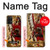 S0817 indien rouge Etui Coque Housse pour Samsung Galaxy A32 5G