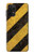 S2231 Noir et Jaune Ligne de risque rayé Etui Coque Housse pour Samsung Galaxy A32 5G