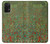 S2872 Gustav Klimt Champ de Coquelicots Etui Coque Housse pour Samsung Galaxy A32 5G