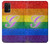 S2899 Arc en ciel LGBT Gay Pride Drapeau Etui Coque Housse pour Samsung Galaxy A32 5G