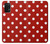 S2951 Rouge Pois Etui Coque Housse pour Samsung Galaxy A32 5G