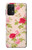 S3037 Jolie Flora Rose Cottage Etui Coque Housse pour Samsung Galaxy A32 5G
