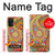 S3402 Floral Paisley Seamless Etui Coque Housse pour Samsung Galaxy A32 5G