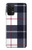 S3452 Plaid en tissu Etui Coque Housse pour Samsung Galaxy A32 5G