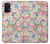 S3688 Motif d'art floral floral Etui Coque Housse pour Samsung Galaxy A32 5G