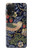 S3791 William Morris Strawberry Thief Fabric Etui Coque Housse pour Samsung Galaxy A32 5G