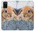 S0242 Lapin mignon Etui Coque Housse pour Samsung Galaxy A02s, Galaxy M02s