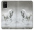 S0932 Cheval Blanc Etui Coque Housse pour Samsung Galaxy A02s, Galaxy M02s