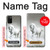 S0932 Cheval Blanc Etui Coque Housse pour Samsung Galaxy A02s, Galaxy M02s