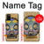 S0965 Masque africain Baluba Etui Coque Housse pour Samsung Galaxy A02s, Galaxy M02s