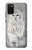 S1566 Milou Blanc Chouette Chouette Etui Coque Housse pour Samsung Galaxy A02s, Galaxy M02s