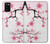 S2359 Fleur de prunier Etui Coque Housse pour Samsung Galaxy A02s, Galaxy M02s