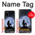 S2668 Silhouette sirène Lune Nuit Etui Coque Housse pour Samsung Galaxy A02s, Galaxy M02s