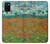 S2681 Champ de coquelicots Vincent Van Gogh Etui Coque Housse pour Samsung Galaxy A02s, Galaxy M02s