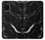 S2895 Noir Marbre imprimé graphique Etui Coque Housse pour Samsung Galaxy A02s, Galaxy M02s