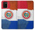 S3017 Paraguay Drapeau Etui Coque Housse pour Samsung Galaxy A02s, Galaxy M02s