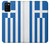 S3102 Drapeau de la Grèce Etui Coque Housse pour Samsung Galaxy A02s, Galaxy M02s