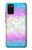 S3747 Polygone de drapeau trans Etui Coque Housse pour Samsung Galaxy A02s, Galaxy M02s