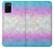 S3747 Polygone de drapeau trans Etui Coque Housse pour Samsung Galaxy A02s, Galaxy M02s