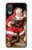 S1417 Père Noël Joyeux Noël Etui Coque Housse pour Samsung Galaxy A04, Galaxy A02, M02